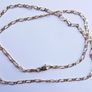 Vintage Solid 9Ct Yellow Gold 375 Figaro Necklace Chain ,  length 16" - 3,7g Image 8
