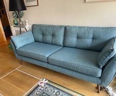 3 seater French Connection Zinc sofa DFS