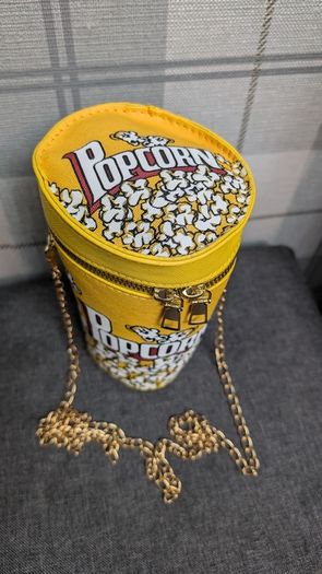 Popcorn Cylinder Bucket Bag