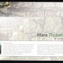 2018 Isle of Man Tholtans by Ray Kelly Commemorative Stamps First Day Cover (FDC) Image 2