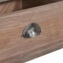 Sideboard 90x30x58 cm Solid Teak Wood Image 7