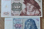 Germany 5, 10, 50, 100 Mark 1960, 1977