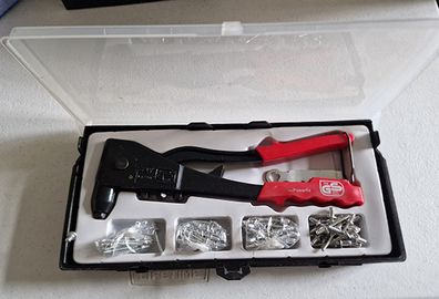 Powerfix hand riveter set