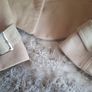 Karen Millen Beige Moleskin Biker Jacket Image 9