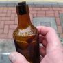2 Antique Butter Colour Bottles Image 9