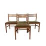 Four Mid-Century Teak Dining Chairs Image 2
