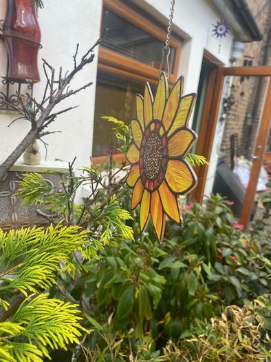 Sunflower Suncatcher