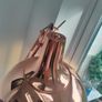 Copper standing floor lamp Image 4