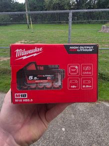Milwaukee M18 Battery 5.5Ah High Output