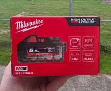 Milwaukee M18 Battery 5.5Ah High Output