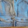 River island light blue faded skinny jeans size uk4 Image 4