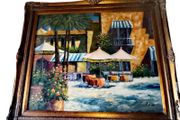 Large oil painting on canvas