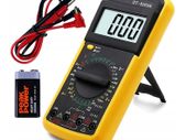 New Large LCD Digital Electric Multimeter 9205A + 9V Battery + Cables #360