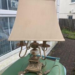 Four bulb vintage table lamp free postage