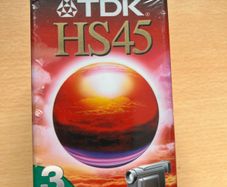 Tdk Hs45 Vhs-c 3pack