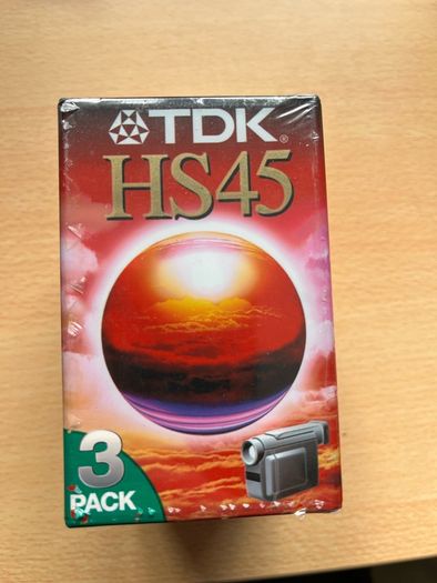 Tdk Hs45 Vhs-c 3pack