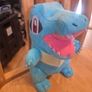 2 Small  Pokemon Plush - todadile  + dragonite Image 2