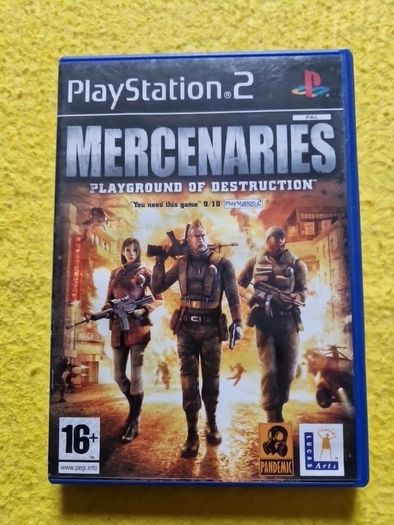 Mercenaries Playground of Destruction PlayStation2 ps2 games Original