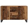 Sideboard Old Wood 100x36x60 cm Engineered Wood Image 2