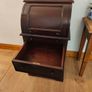 Mahogany cylinder-top writing desk. Image 9