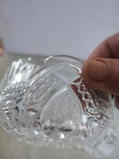 Set Of Three Small Bowls Kristal Valaska Bela