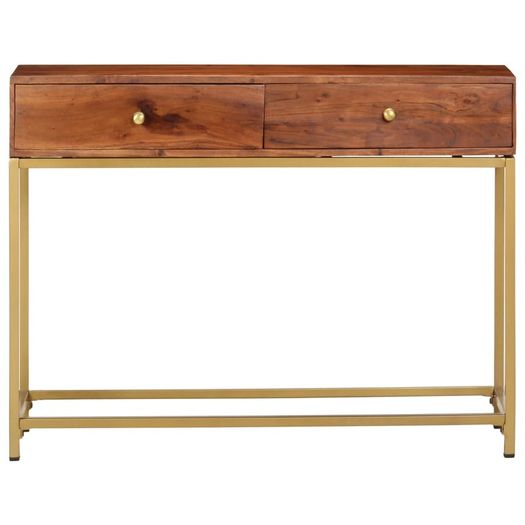 Console Table 100x35x76 cm Solid Acacia Wood