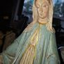 Vintage Virgin Mary Statue Our Lady of Grace and St. Joseph with Christ Child Statue, PRICE IS FOR 1 ONLY Image 4