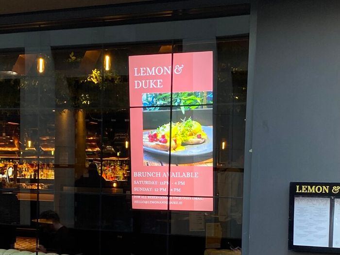 Window Display Screen Android OS