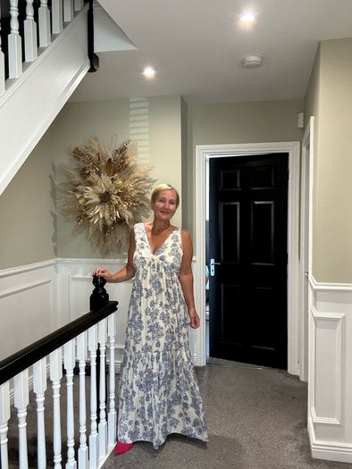 h&m floral dress