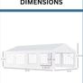 Heavy duty Marquee 8mx4m Image 8