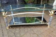 Elegant Swan Detailing Coffee Table