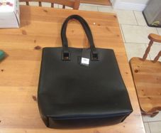 Extra Large Black Bag Fiorelli