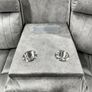 New Sand & Grey Hampton Electric Recliner Corner Sofa Image 5