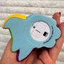 My Little Pony Rainbow Dash Night Light Colour Changing Hasbro approx. 12.5 cm. Used Please see photos Image 8