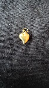14k Gold Heart necklace Pendant