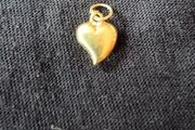14k Gold Heart necklace Pendant