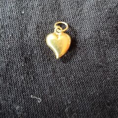 14k Gold Heart necklace Pendant