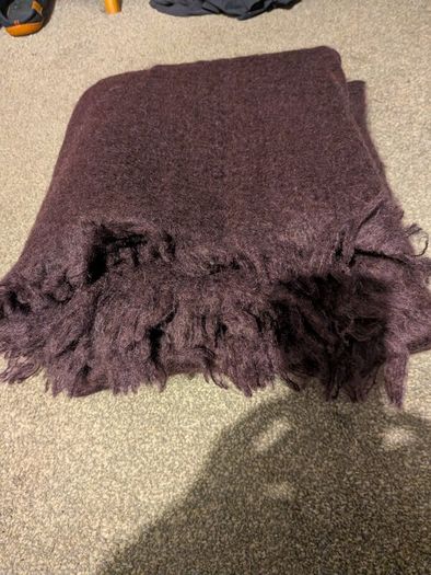 Avoca mohair throw