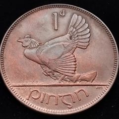 [#2643] - Ireland 1935 | Irish 1d | Irish One Penny | KM.3 | High Grade