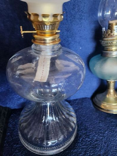 Vintage oil lamps