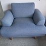 EZ Living Armchair & Footstool Image 2
