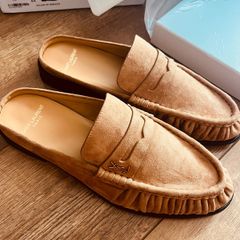 YSL Suede loafers