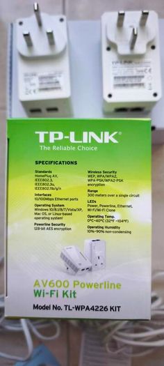TP-Link  AV600 Powerline Adapter