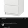 Ikea malm drawers Image 6