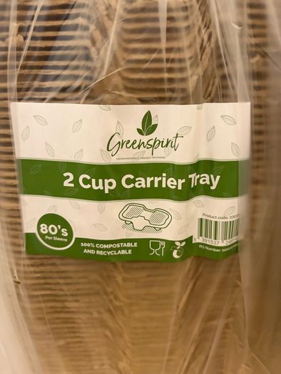 160 2 cup carrier trays