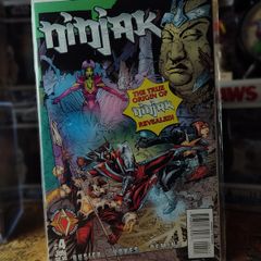 Ninjak ! Issue #4 ! Origin Issue ! The True Origin of Ninjak Revealed ! 1997 ! by Acclaim !