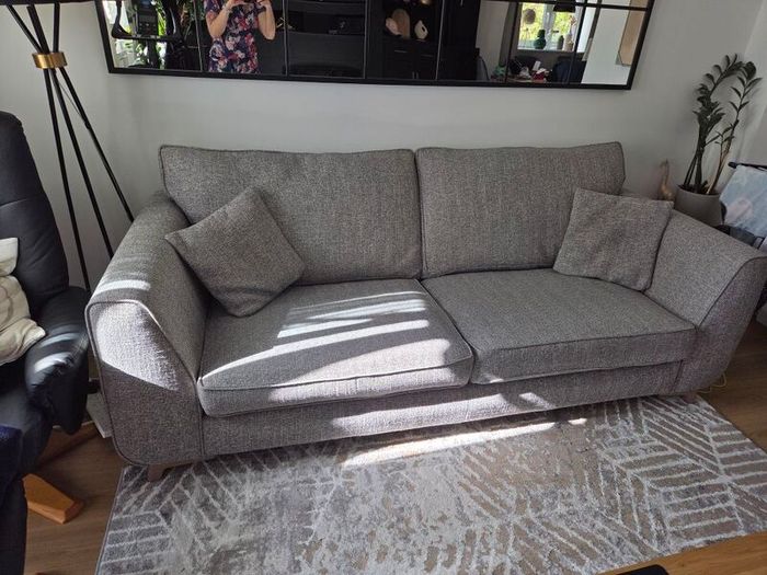 Beautiful grey sofa