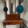 Victorian pitch pine hallstand with drawer Image 3
