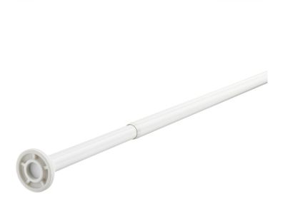 Shower curtain white rod IKEA - Botaren - 120-200cm - no screws