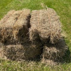 Small square hay bales